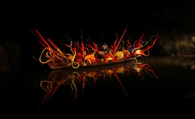 Chihuly glass art